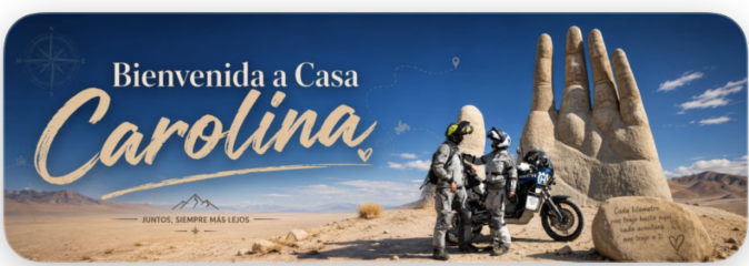 Banner de bienvenida a casa
